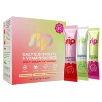 Sip Daily Electrolyte & Vitamin Sachets Variety Edition 2 - Tropic Pop .Raspberry Rush · Watermelon Whirl